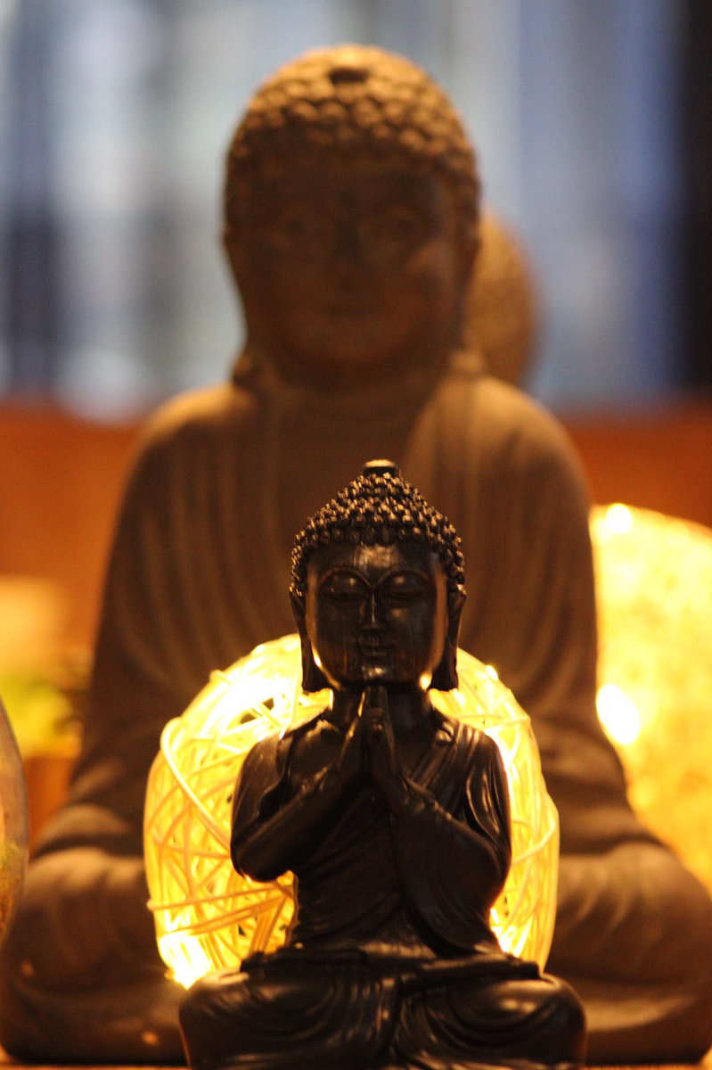 Buddha-Figur von Mireilles Oase für die Seele
